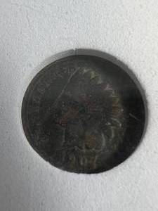 lot 40 image: 1907 US INDIAN HEAD CENT ANI VG8