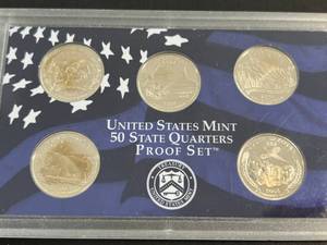 lot 77 image: 2006 US 50 STATE QUARTERS PROOF SET