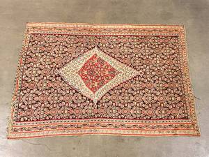 lot 194 image: Kilim Flat Woven Kurdish Senneh Rug