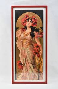 lot 34 image: Mary Golay Lolita Lithographic Print