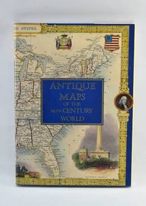 lot 57 image: Antique Maps of the 19th Century World Large Hardcover Book