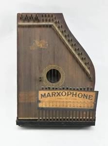 lot 62 image: Antique Marxophone Zither String Instrument c. 1930