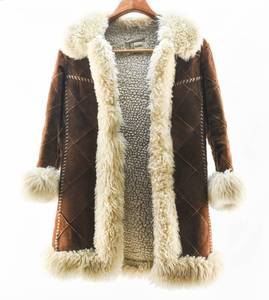 lot 134 image: Jonathan Legault 70s Womens Fur Lined Leather Jacket