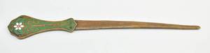 lot 146 image: Enameled Metal Letter Opener