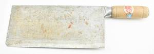 lot 191 image: Vintage Double Lion Brand Chinese Cleaver 2