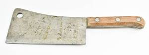 lot 190 image: Vintage Lamson Mohawk Brand Meat Cleaver
