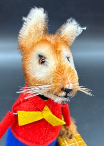 Vintage Fox Carrying Goose Wind Up Toy by Schuco