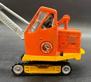 Vintage Corgi Major 1128 Priestman Cub Luffing Shovel Construction Vehicle