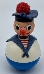 1970s Bobble Heads From Western Germany - Vintage Plastic Toys