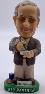 1970s Sid Hartman Star and Tribune Bobble Heads - Rare, Limited Edition
