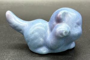 Vintage Van Briggle Cat Figurine