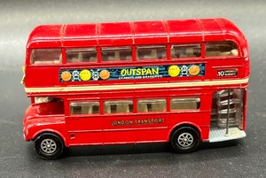 Trio of Vintage Corgi and Matchbox by Lesney Model Buses