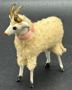 Two Vintage Goat Figurines