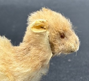 Vintage Camel Figurine by Original Fur Toys of West Germany