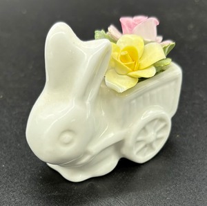 Trio of Fabulous Porcelain Floral Decor