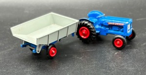 Lensney Matchbox Series Fordson Tractor and Whitlock Trailer