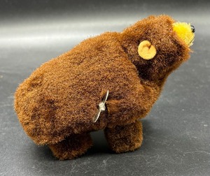 Vintage Wind Up Bear Toy by Wagner Animals