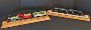 HO Scale Train Cars and Display Cases