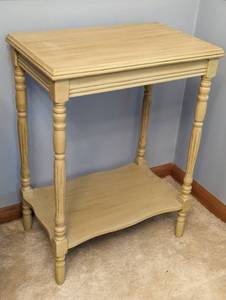 Vintage Painted Wood Side Table