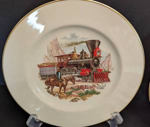 Pickard Locomotive Dish Set
