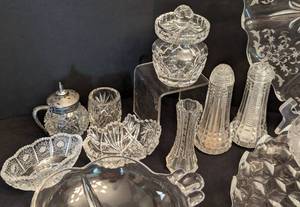 Variety of Vintage Glassware