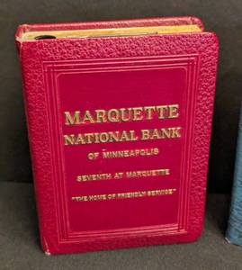 Pair of Vintage Book Banks