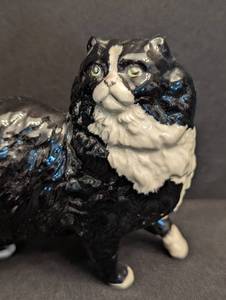 Royal Doulton Porcelain Cat Figurine