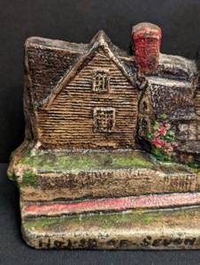 Cast Iron House of Seven Gables Doorstop