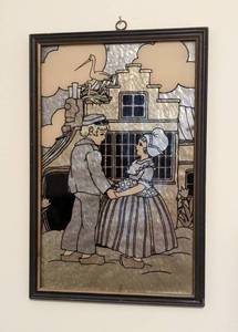 Large Assortment of Framed Vintage Silhouette Prints