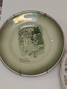 Assorted Vintage Plates and Wall Hangers