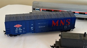 Assorted HO Scale Train Cars