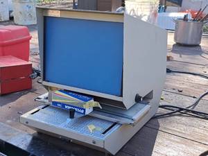 lot 667 image: Vintage Micro Design C.O.M. 150 Microfilm Projector