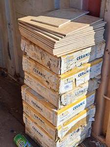 lot 682 image: Lot of (7 Boxes) Ceramic Floor Tile 12x12