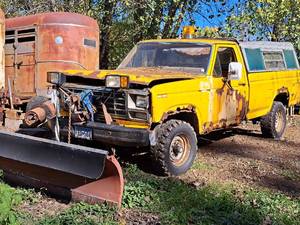 lot 601 image: 1980 Ford Plow Truck