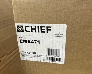 lot 313 image: Chief Above Tile Storage Accessory