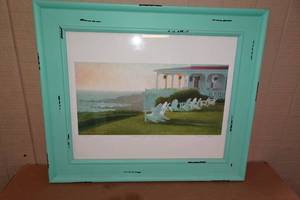 lot 373 image: Greeting the Sun Framed Art By Diana Coto