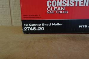 lot 1Q image: Milwaukee Fuel M18 18 Gauge Brad Nailer -Tool Only