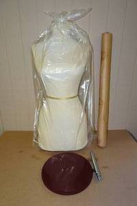 lot 387 image: Wedding Dress Form