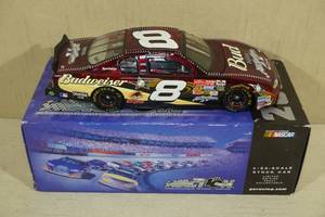 lot 47 image: Action Dale Earnhardt Jr 2002 MLB All Star Game 124 Scale Die-Cast Stock Car