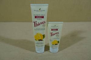 lot 80 image: 2 Young Living Essential Oil Infused Theives Aromabright Toothpaste