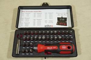 lot 102 image: Wiha Terminator Impact Bit Set