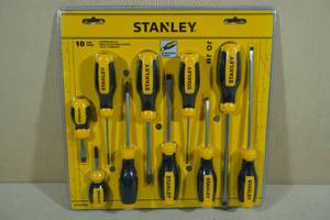 lot 107 image: Stanley 10-Piece Screwdriver Set