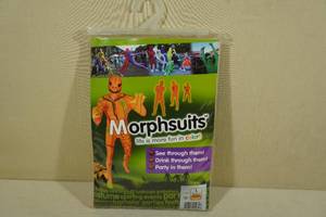 lot 142 image: Morphsuits Halloween Costume -Pumpkin Size Large, Height 54-510
