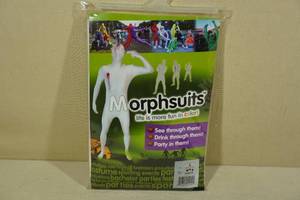 lot 151 image: Morphsuits Halloween Costume -Bullethole Size Large, Height 54-510