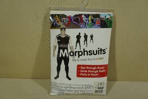 lot 156 image: Morphsuits Halloween Costume -CSI Size XL, Height 510-63