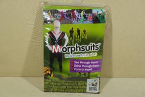 lot 157 image: Morphsuits Halloween Costume -Vampire Size Medium, Height Below 54