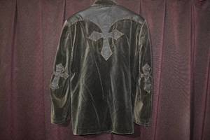lot 203 image: Affliction Velvet Jacket -40-42