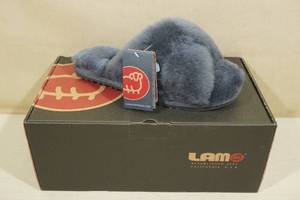 lot 215 image: Lamo Womens Serenity Slipper Sandles -Size 5, Charcoal