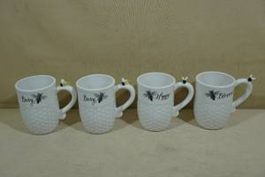 lot 233 image: 4 Novelty Coffee Mugs