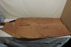 lot 238 image: Carhartt Insulated Overalls -Size 50x32